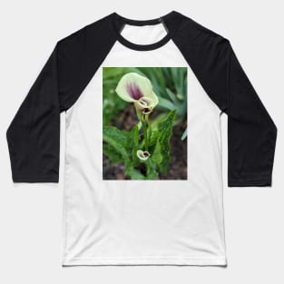 Calla Lilies Photographic Image Baseball T-Shirt